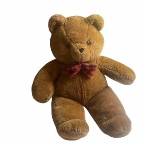 Vintage T.L. Toys Bear brown plush 23” Stuffed animal toy